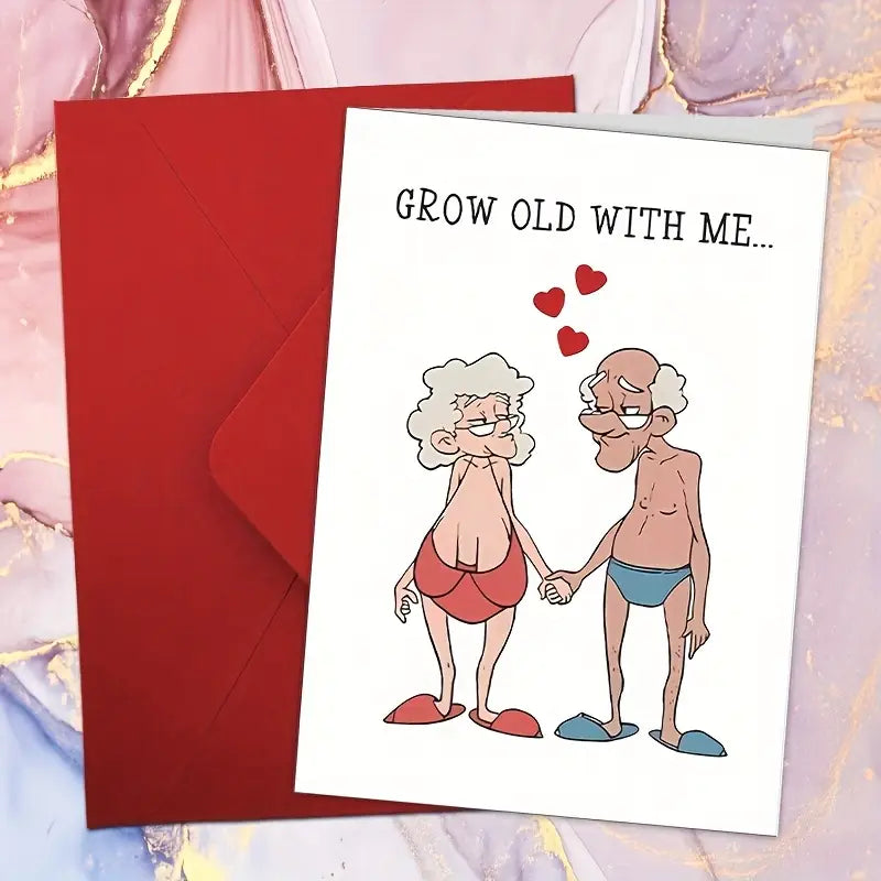 Κάρτα “Grow Old With Me”
