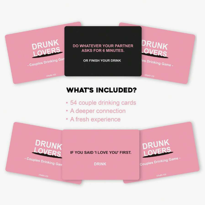 DRUNK LOVERS Couples Game