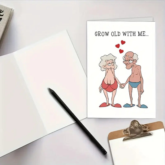 Κάρτα “Grow Old With Me”
