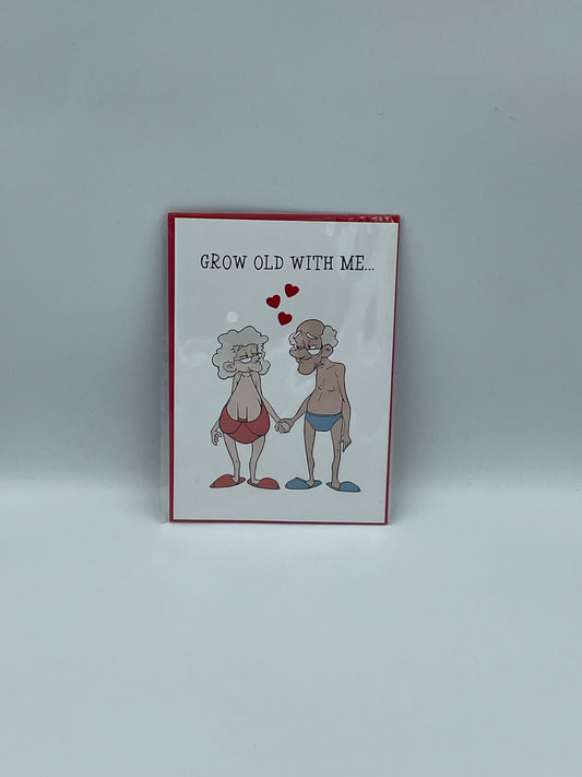 Κάρτα “Grow Old With Me”