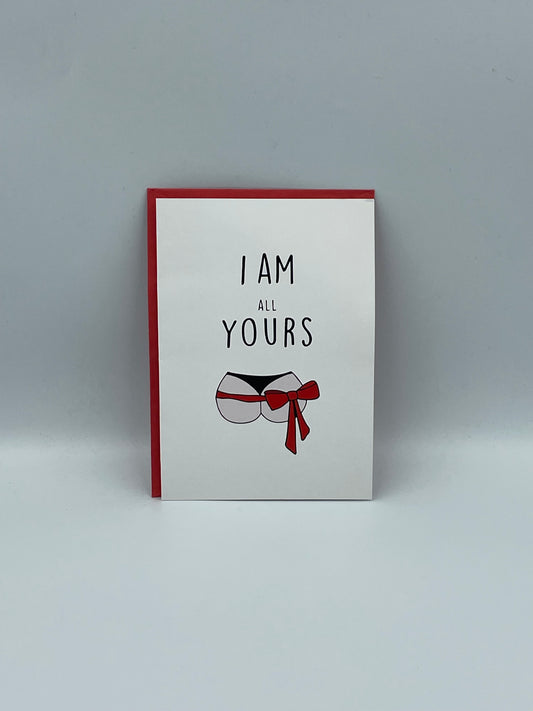 Καρτα "I Am All Yours"