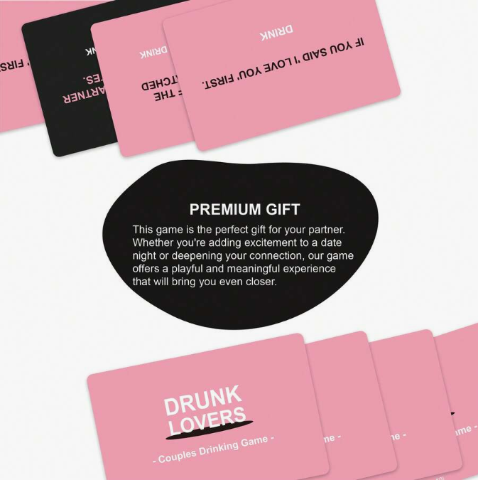 DRUNK LOVERS Couples Game