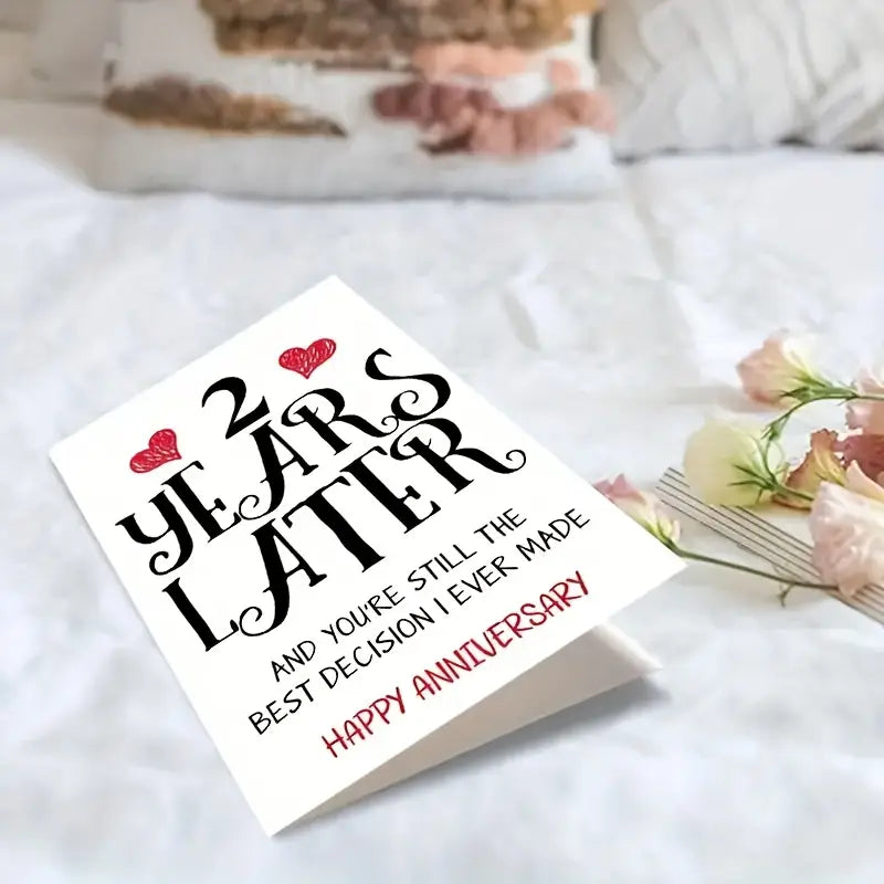 Κάρτα Επετείου 2 Χρόνων