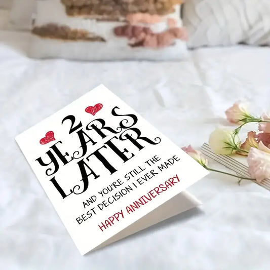 Κάρτα Επετείου 2 Χρόνων