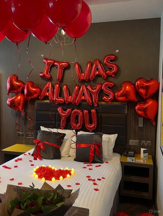 Σετ μπαλονιών “IT WAS ALWAYS YOU”