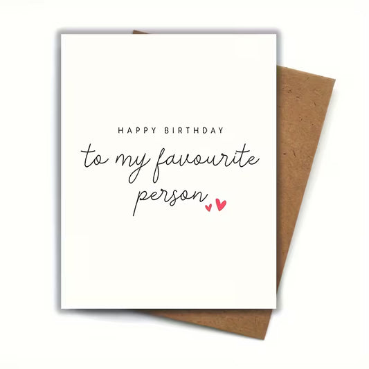 Κάρτα "HAPPY BIRTHDAY"