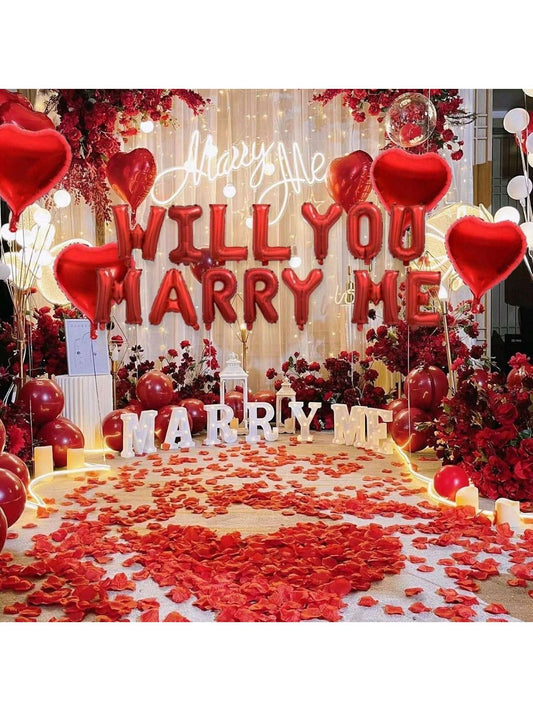 μπαλονια "Will You Marry Me"